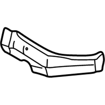 Lexus 53212-48010 Support, Radiator, LH