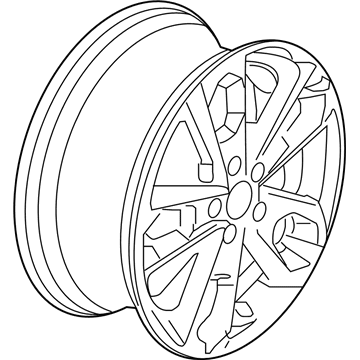 Ford ET1Z-1007-B Wheel, Alloy