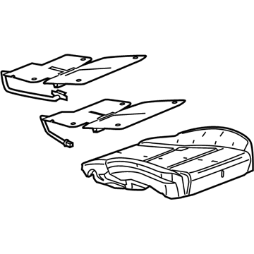 GM 23124060 Module Kit-Airbag Front Pass Presence (W