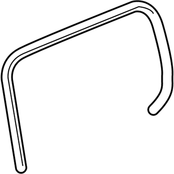 GM 15113183 Weatherstrip, Rear Side Door Window