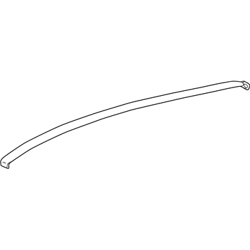Lexus 75556-53021-G1 Moulding, Roof Drip Side Finish, Center LH