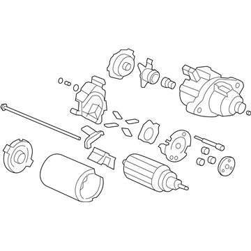 Honda 31200-R5A-A02 Starter Motor Assembly