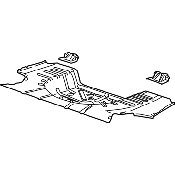 GM 22687890 Panel Asm, Rear Floor