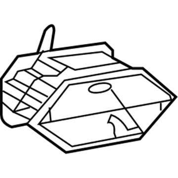 Mopar 68021973AA Housing-A/C And Heater Mid