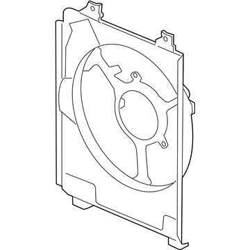 Honda 38615-RNA-A01 Shroud, Air Conditioner