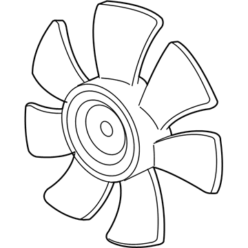 Honda 38611-RNA-A01 Fan, Cooling