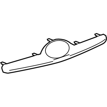 Toyota 76811-33130-B2 License Molding