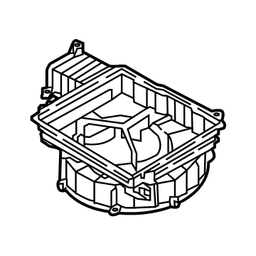 Hyundai 97114-J9010 Case-Blower, Upper