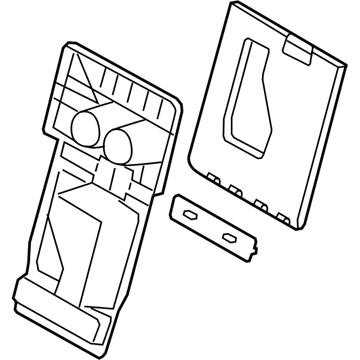 Ford CL3Z-18644A22-CB Armrest Assembly