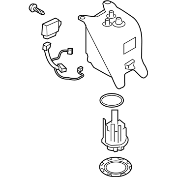 Nissan 20411-9FU0D Tank COMPL-UREA