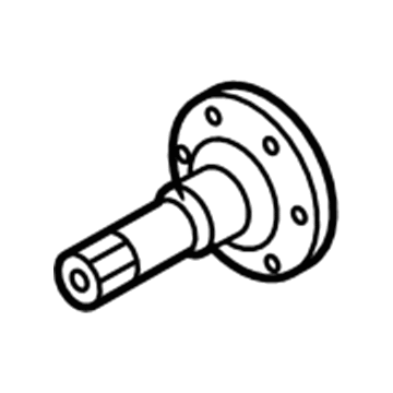 GM 92140332 Rear Axle Drive Shaft