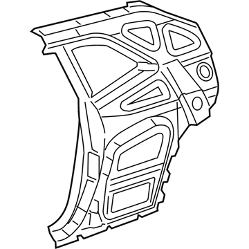 Mopar 68258410AA REINFMNT-C-Pillar