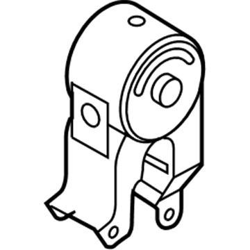 Nissan 11320-CA01E Engine Mounting Insulator, Rear