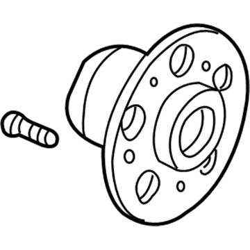 Honda 42200-S7A-008 Bearing Assembly, Rear Hub Unit