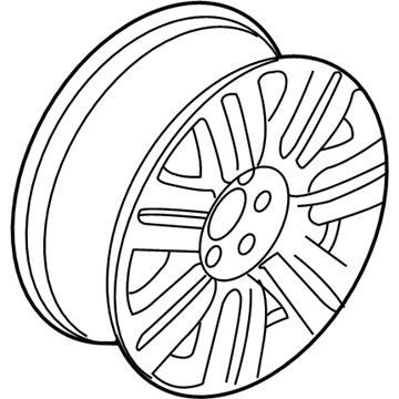 Ford 6L3Z-1007-L Wheel, Alloy