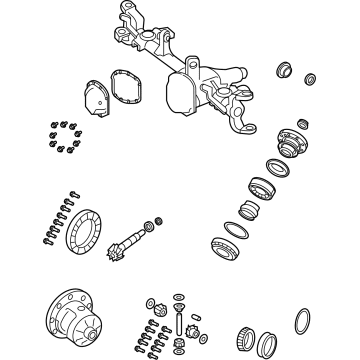 Mopar 68398639AA Axle-Service Front