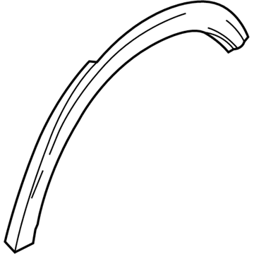 Nissan 93828-5RB0A Over Fender-Rear, RH