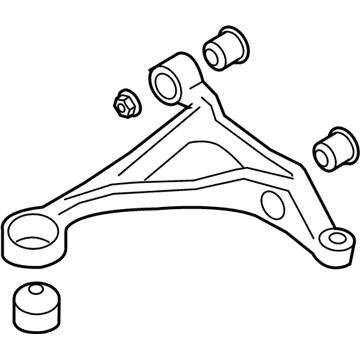 Hyundai 54501-3L000 Arm Complete-Front Lower, RH