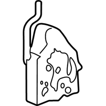 Honda 74815-S10-023 Lock, Gate (Lower)