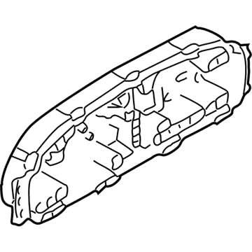 Hyundai 94365-39000 Case-Cluster, Lower