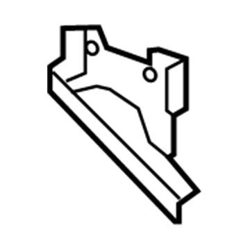 Acura 74136-TK4-A00 Cover, Left Front Bulkhead Brace