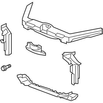 Acura 60400-TK4-A00ZZ Bulkhead, Front