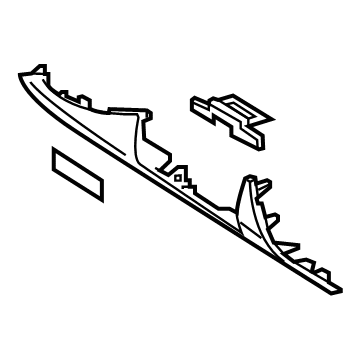 Hyundai 84750-J3100-NNB Panel Assembly-Lower Crash Pad, LH