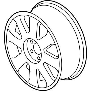 Ford 8G1Z-1007-B Wheel, Alloy