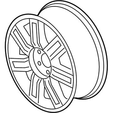 Ford 8G1Z-1007-C Wheel, Alloy