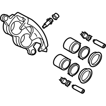 Mopar 5104759AA CALIPER-Disc Brake