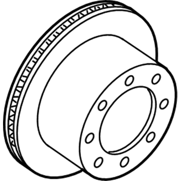 Mopar 52010144AA Rear Brake Rotor