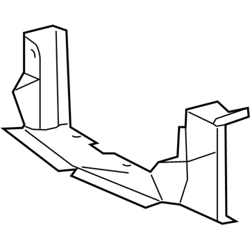 Mopar 5135356AA Duct-Radiator Air