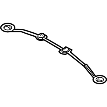 Infiniti 74840-EV00A Stay Assembly-Rear Pin