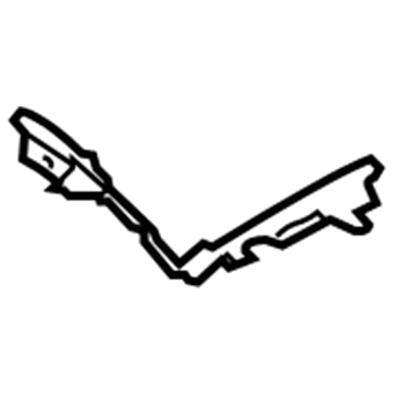 Nissan 75579-CE400 Connector-Rear Side Member, L