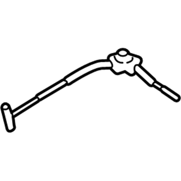 Hyundai 81472-D2000 Cable Assembly-Rear Door Inside Handle, RH
