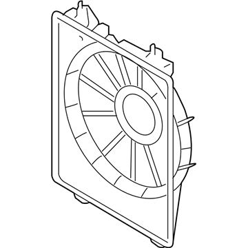 Hyundai 25350-3J000 SHROUD-Radiator