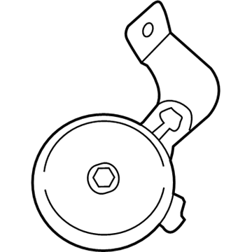 Hyundai 96630-D3000 Horn Assembly-Burglar Alarm