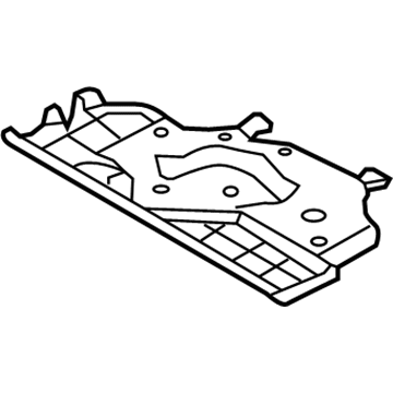Hyundai 97285-2W000-NBC Cover Assembly-Under, RH