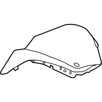 Hyundai 84760-2W100-RYN Panel Assembly-Crash Pad P/SIDE