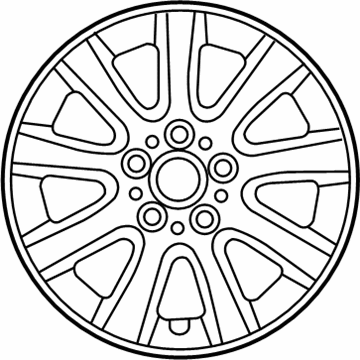 Lexus 42611-33370 Wheel, Disc