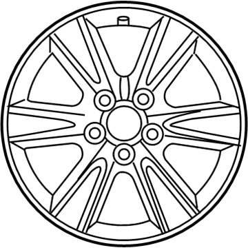 Lexus 42611-33420 Wheel, Disc