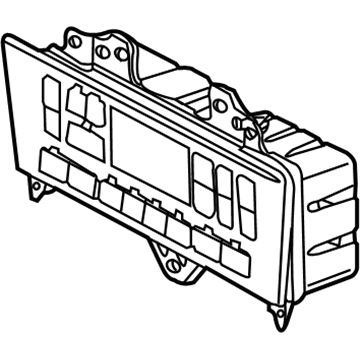 Ford 2C5Z-19980-AA Dash Control Unit