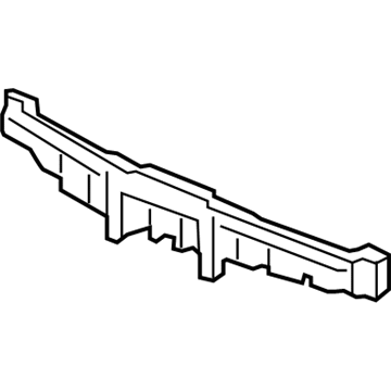 Acura 71170-SEP-A02 Absorber, Front Bumper