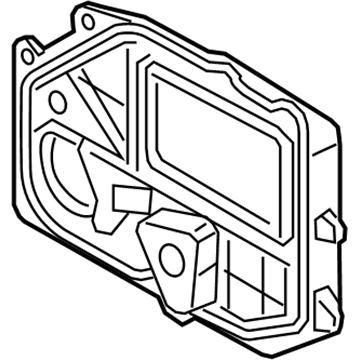 BMW 64-31-6-945-581 Sealing Frame, Bulkhead, Inner