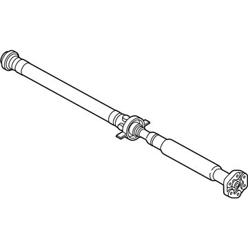 BMW 26-10-7-638-486 Rear Drive Shaft Automatic Transmission