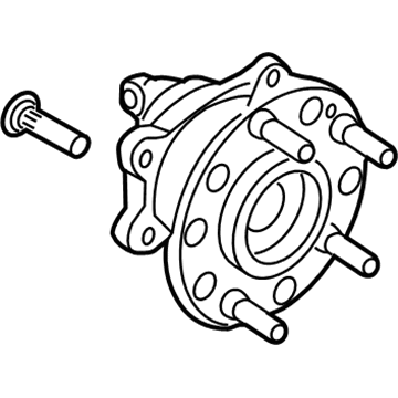 Hyundai 52750-F9100 Bearing-Rear Hub Unit