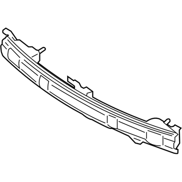 Hyundai 86630-2S000 Rail Assembly-Rear Bumper