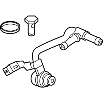 BMW 11-53-8-092-598 COOLANT LINE, TURBOCHARGER S