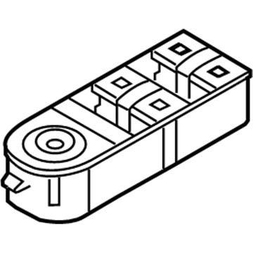 GM 13228879 Switch, Front Side Door Window & Multifunction