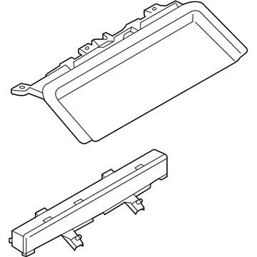 Infiniti 26590-EG001 Lamp Assembly-Stop, High Mounting